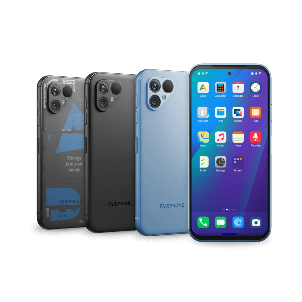 Смартфон с защитой приватности и поддержкой 5G. Murena Fairphone 5